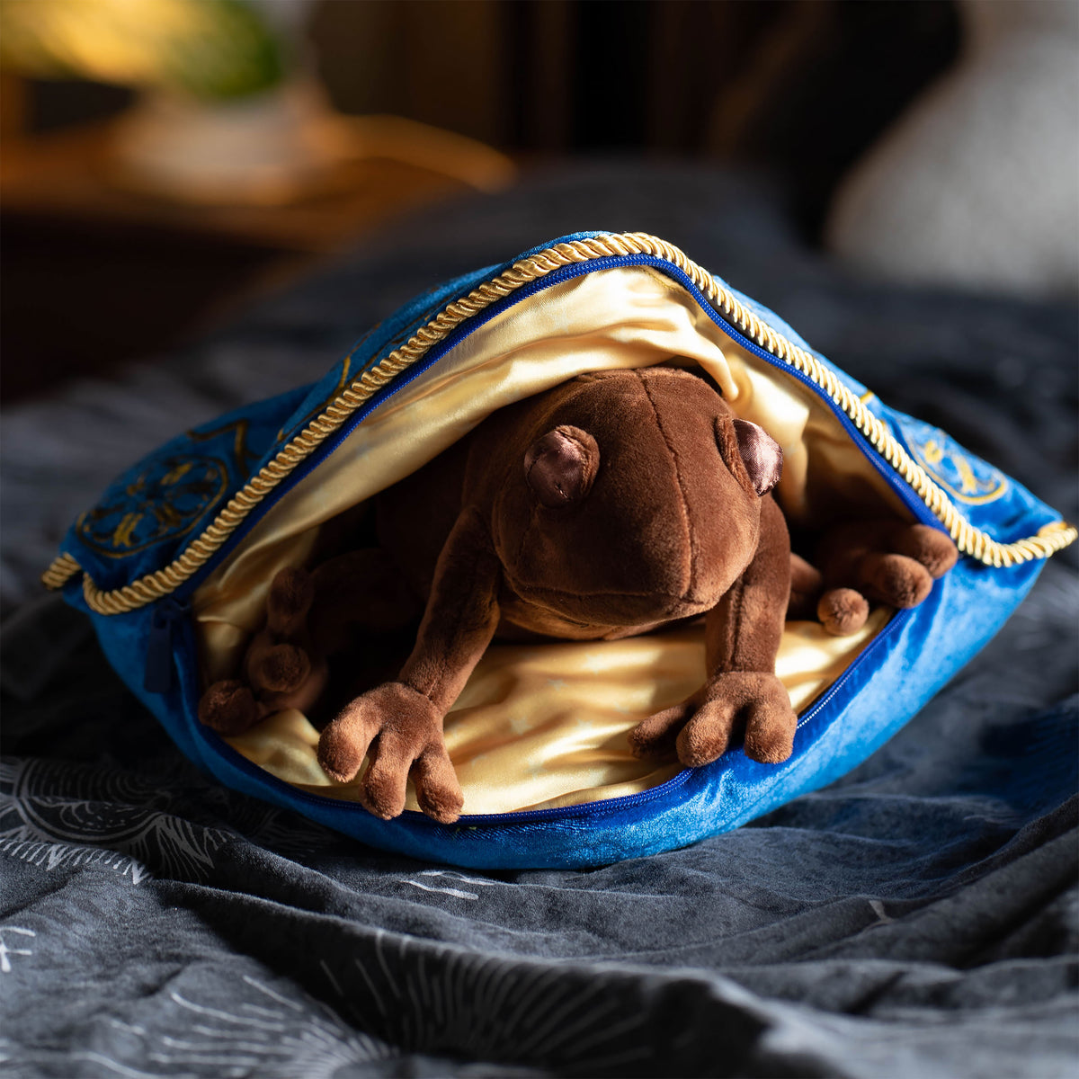 Produktbild Harry Potter - Schokofrosch Kissen mit Plüsch Figur