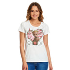 Image produit Les Gardiens de la Galaxie - T-shirt pour femmes Baby Groot Heart blanc