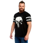 Image produit Punisher - T-shirt logo crâne avec impression sur manche noir