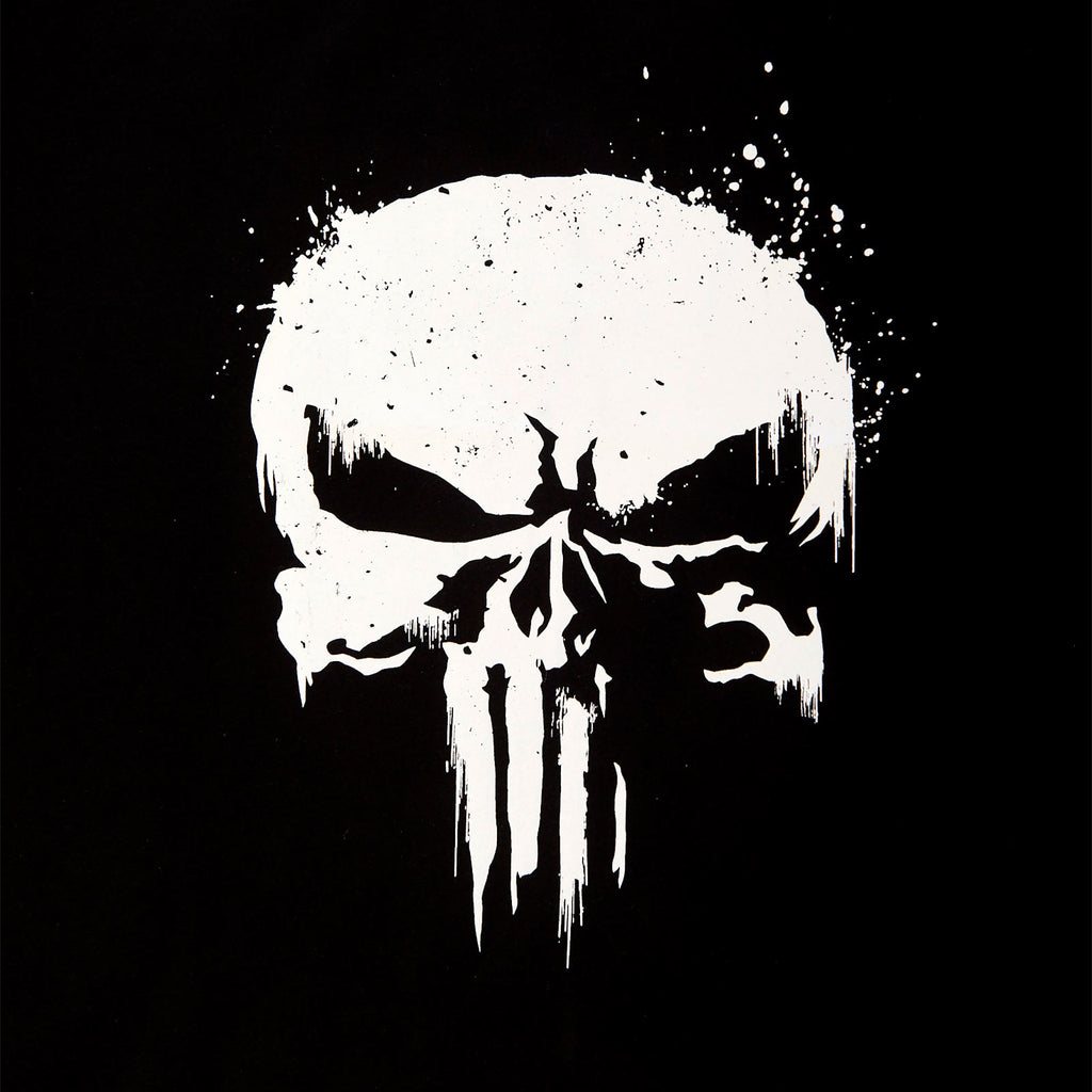 Image produit Punisher - T-shirt logo crâne avec impression sur manche noir