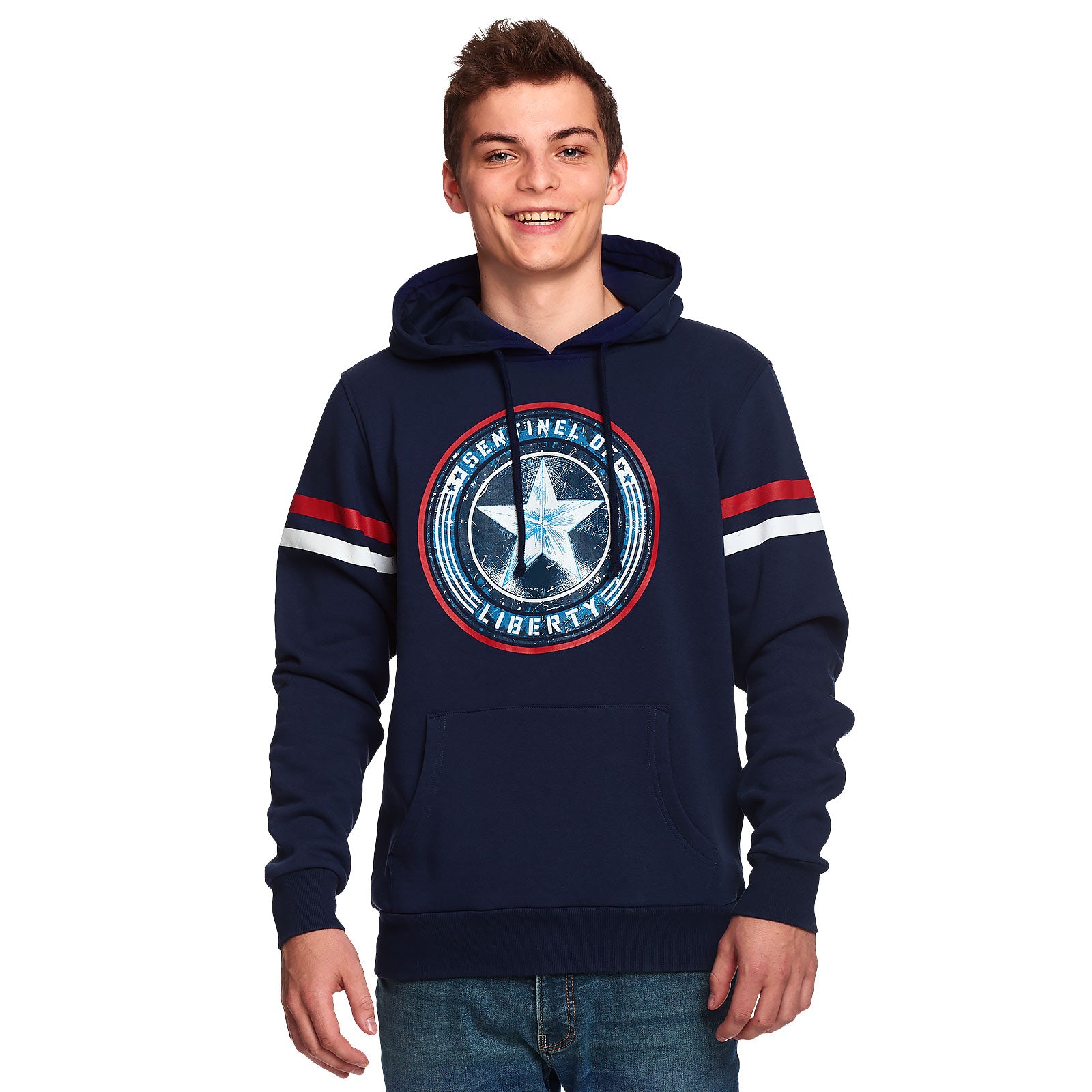 Productafbeelding Captain America - Sentinel of Liberty Hoodie blauw