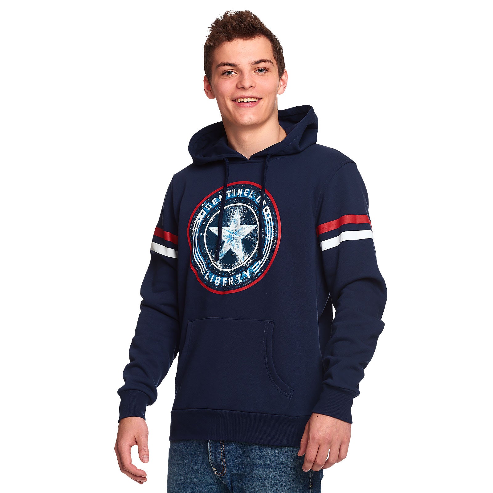 Productafbeelding Captain America - Sentinel of Liberty Hoodie blauw