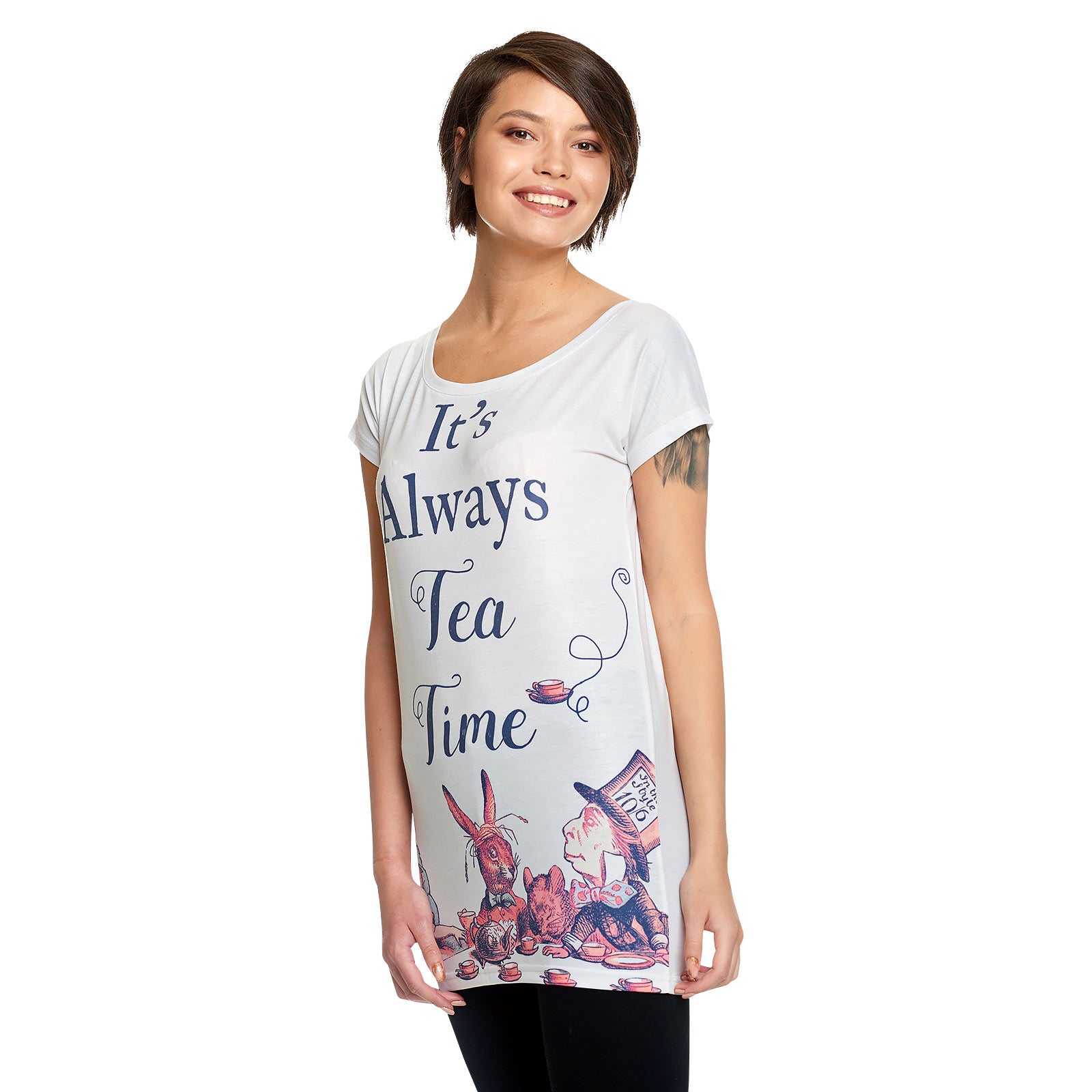 Produktbild Tea Time Damen T-Shirt für Alice im Wunderland Fans