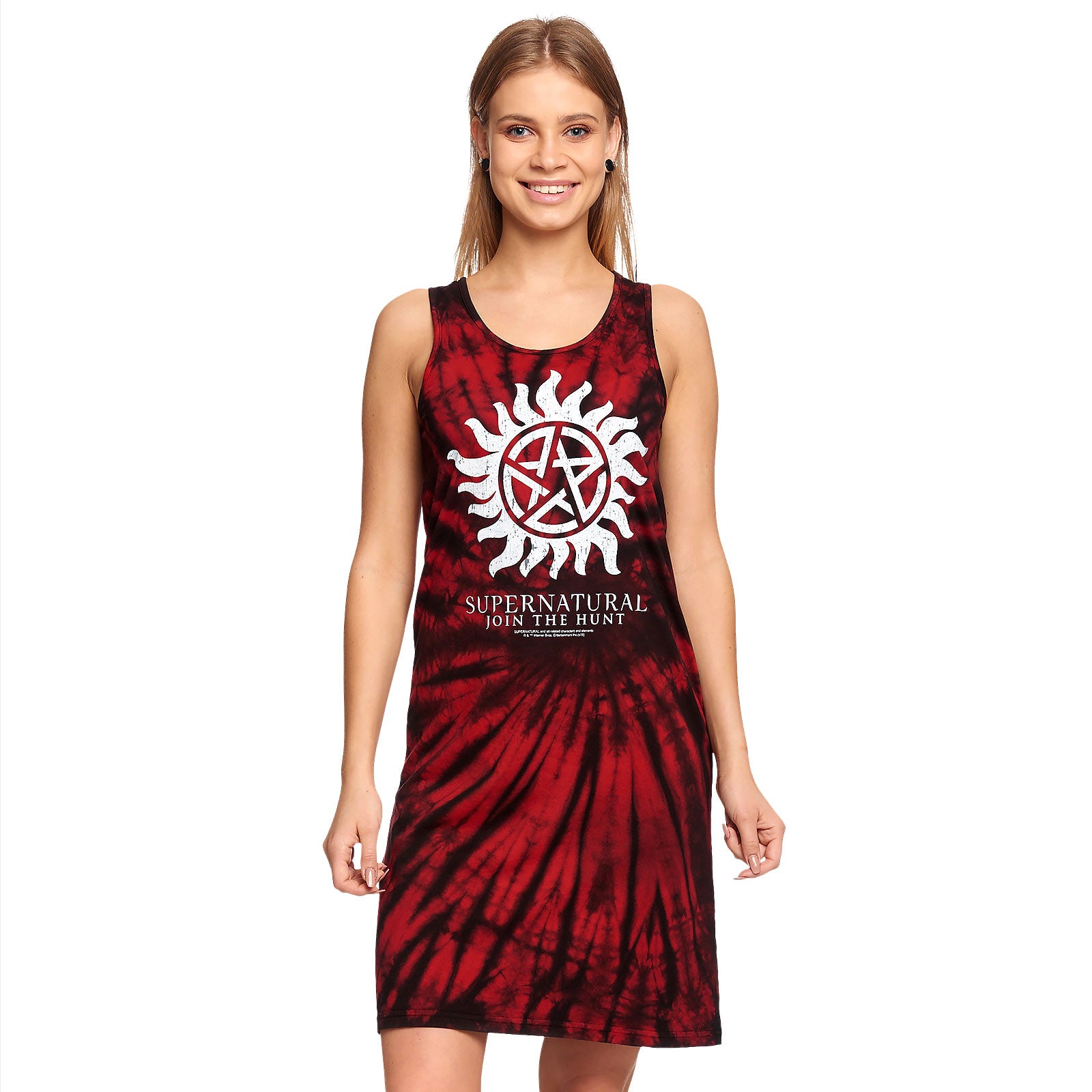 Productafbeelding Supernatural - Anti Possession Symbool Batik Mini Jurk