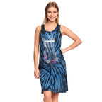 Productafbeelding Doctor Who - Floral Tardis Batik Mini Jurk