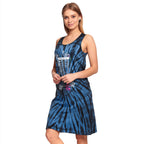 Productafbeelding Doctor Who - Floral Tardis Batik Mini Jurk