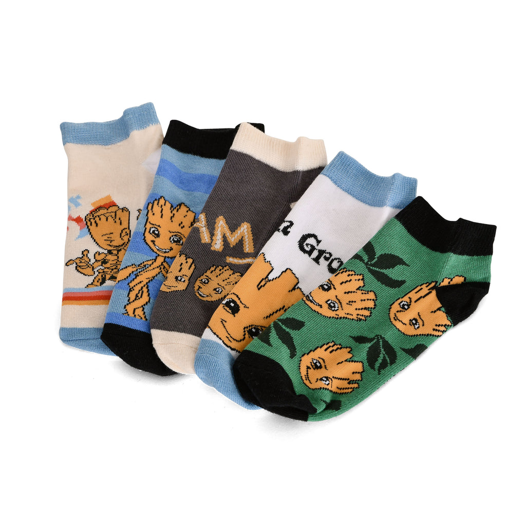 Image produit Gardiens de la Galaxie - Ensemble de 5 chaussettes Baby Groot