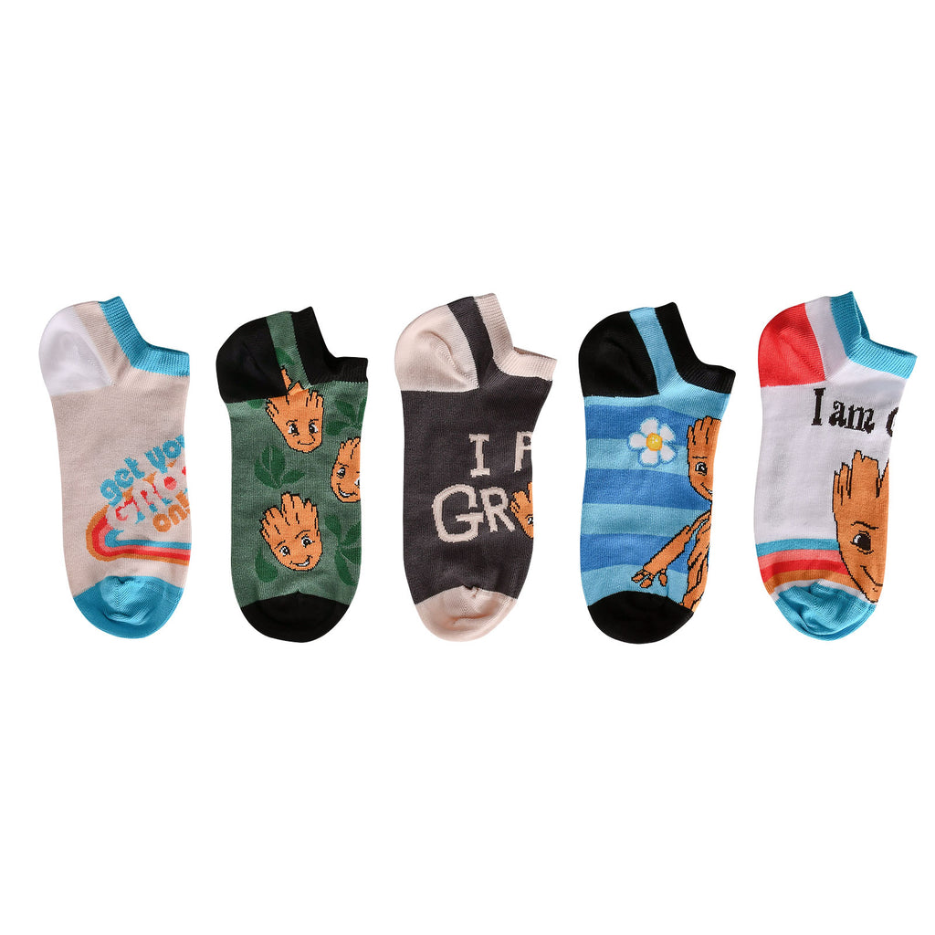 Image produit Gardiens de la Galaxie - Ensemble de 5 chaussettes Baby Groot