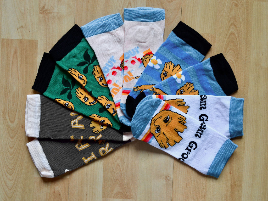 Image produit Gardiens de la Galaxie - Ensemble de 5 chaussettes Baby Groot