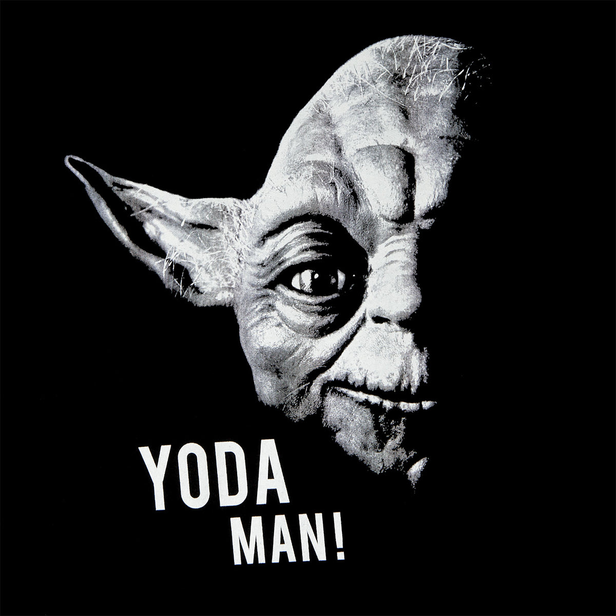 Productafbeelding Star Wars - Yoda Man! T-Shirt zwart