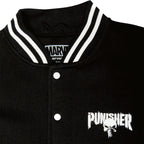 Image produit Punisher - Blood Skull Veste de collège noir-blanc