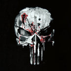 Image produit Punisher - Blood Skull Veste de collège noir-blanc