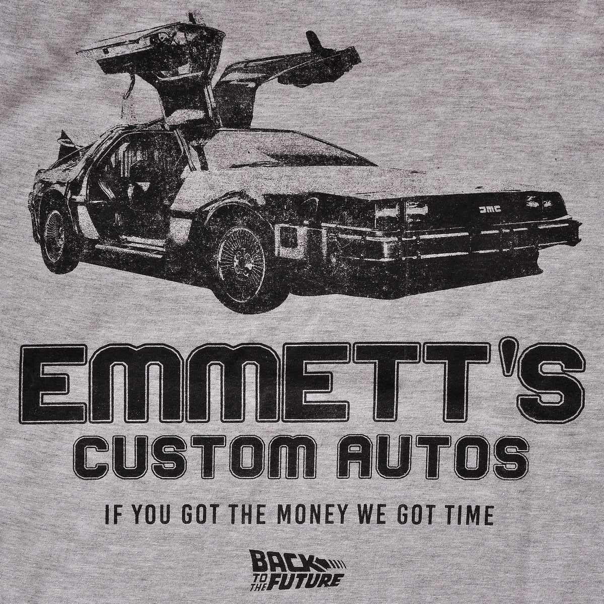 Product image Back to the Future - Emmett's Custom Autos T-Shirt grey