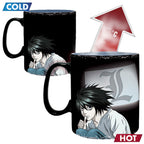 Productafbeelding Death Note - Light Yagami & L Lawliet Thermisch Effect Mok