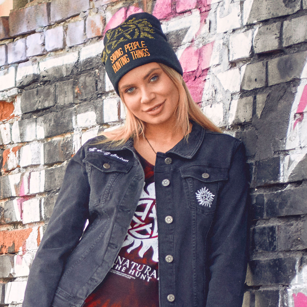 Image produit Supernatural - Bonnet Symbole Anti Possession
