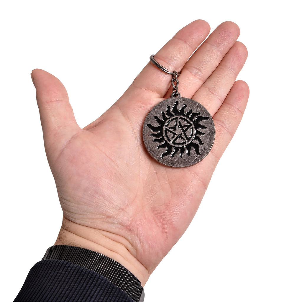 Productafbeelding Supernatural - Anti Bezetenheid Symbool Sleutelhanger