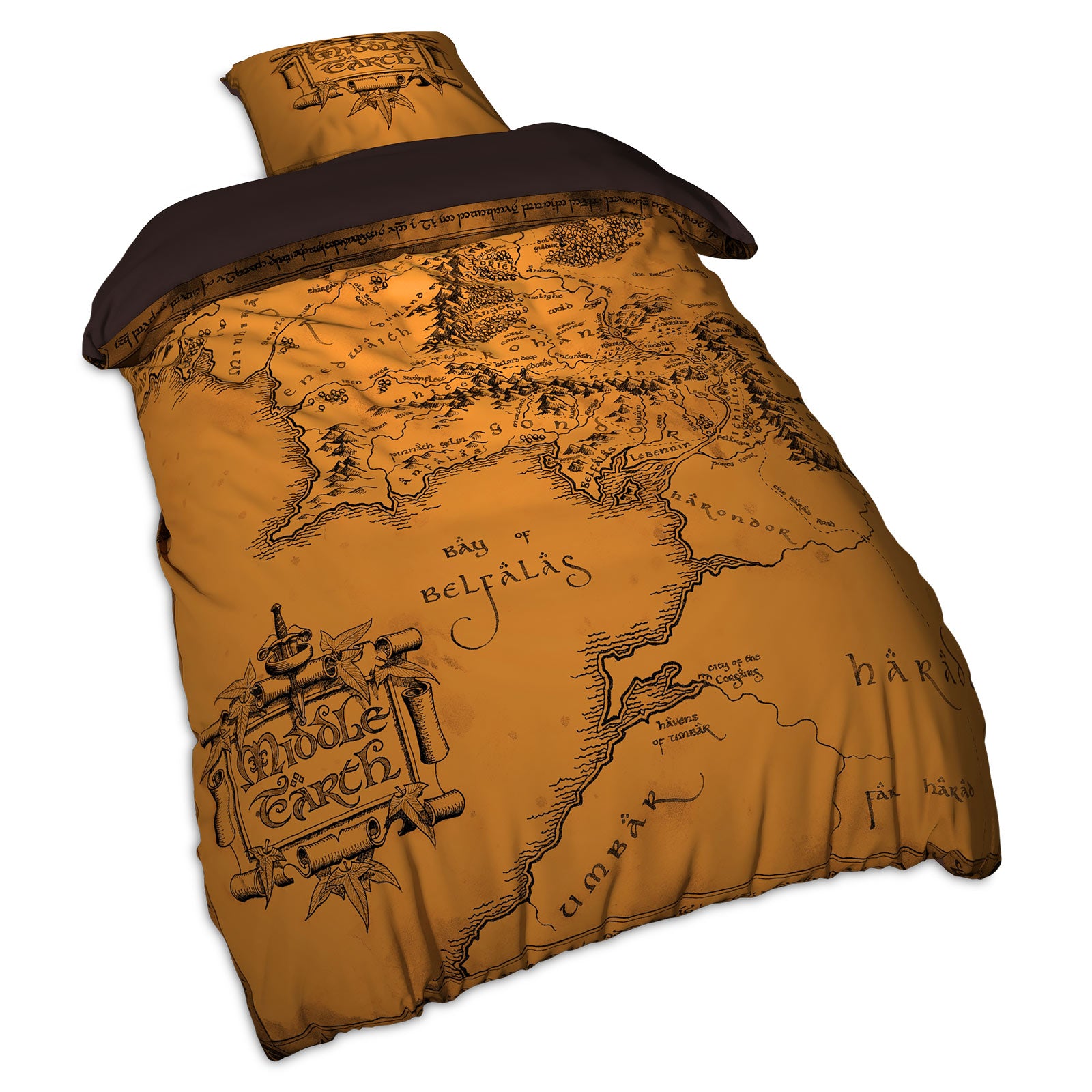 Image produit Le Seigneur des Anneaux - Literie Carte de la Terre du Milieu