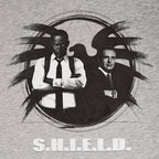 Image produit Captain Marvel - T-shirt Agents S.H.I.E.L.D. Gris
