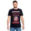 Productafbeelding Avengers - Stronger Together T-shirt blauw