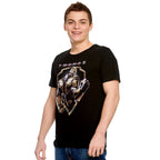 Image produit Avengers - T-shirt Thanos Crest noir