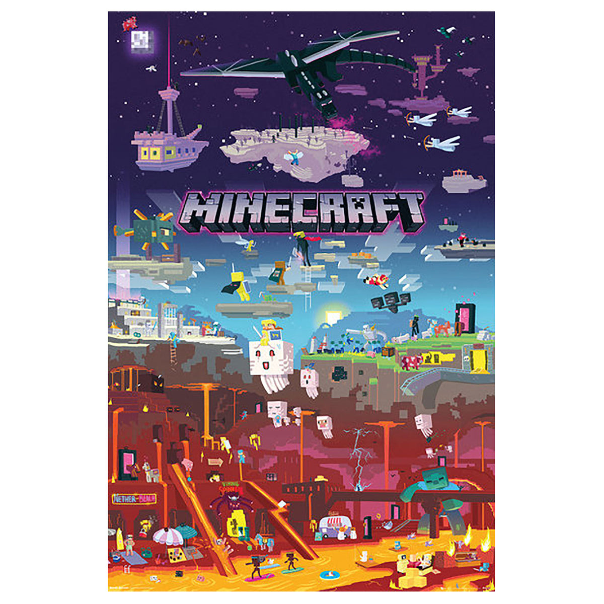 Image produit Minecraft - World Beyond Maxi Poster