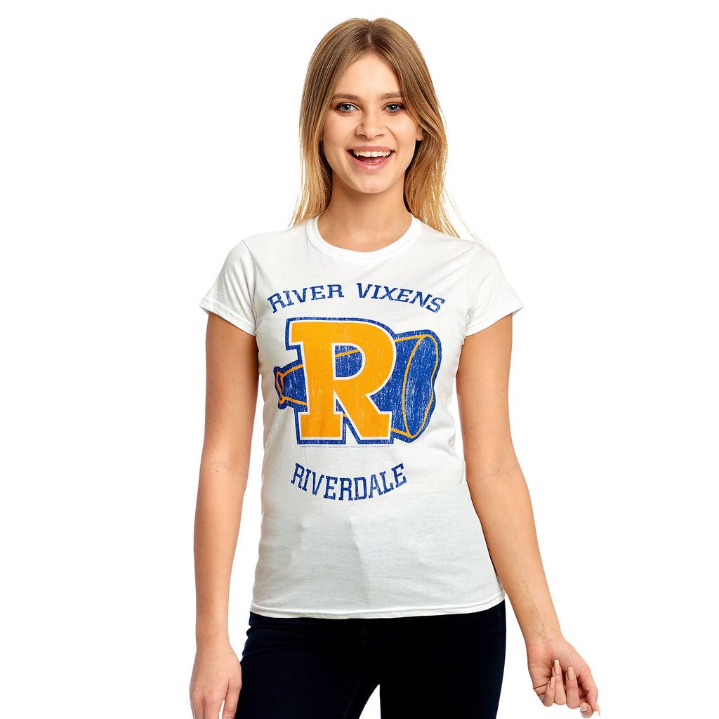 Productafbeelding Riverdale - River Vixens Dames T-shirt wit