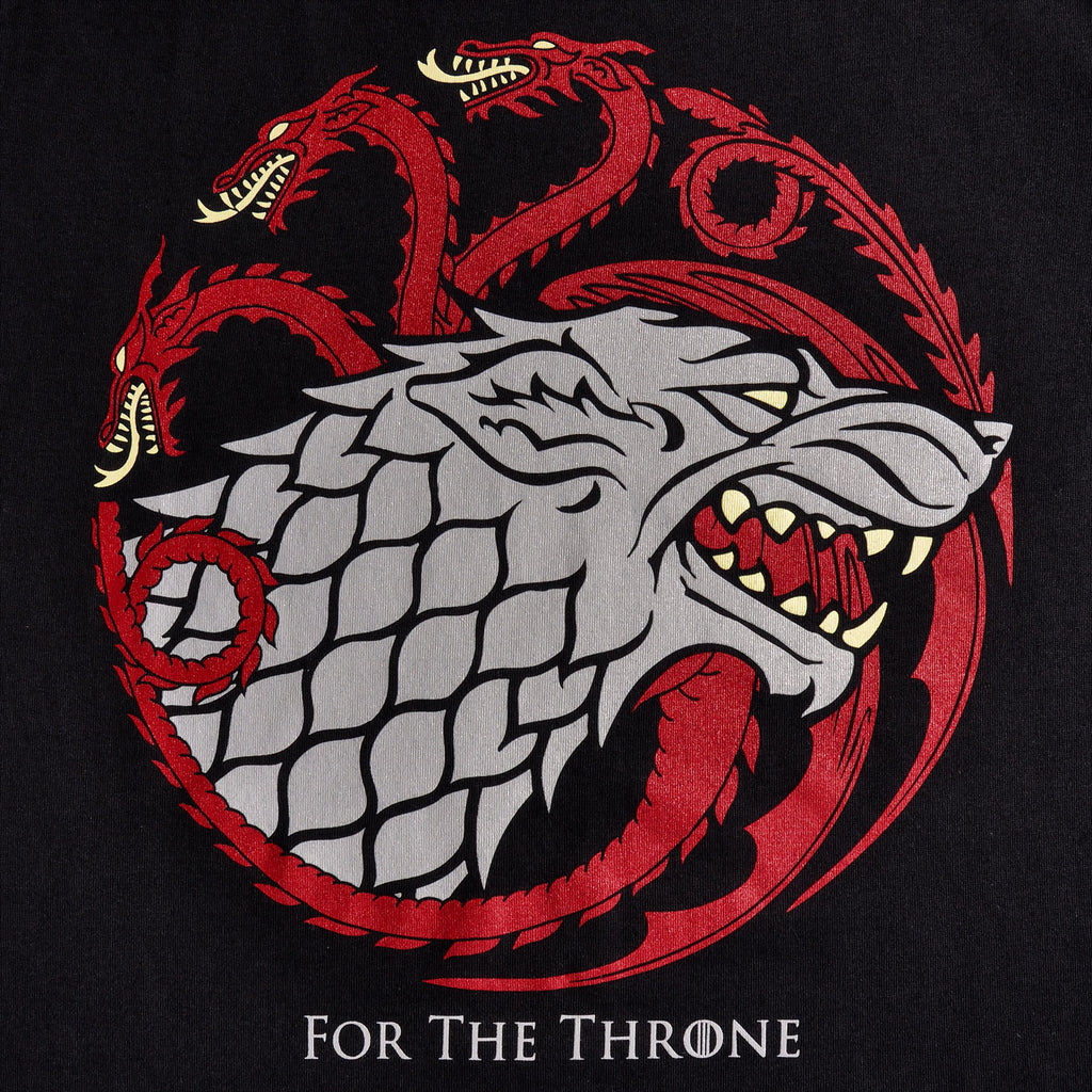 Image produit T-shirt Stark & Targaryen Pour Le Trône - Game of Thrones