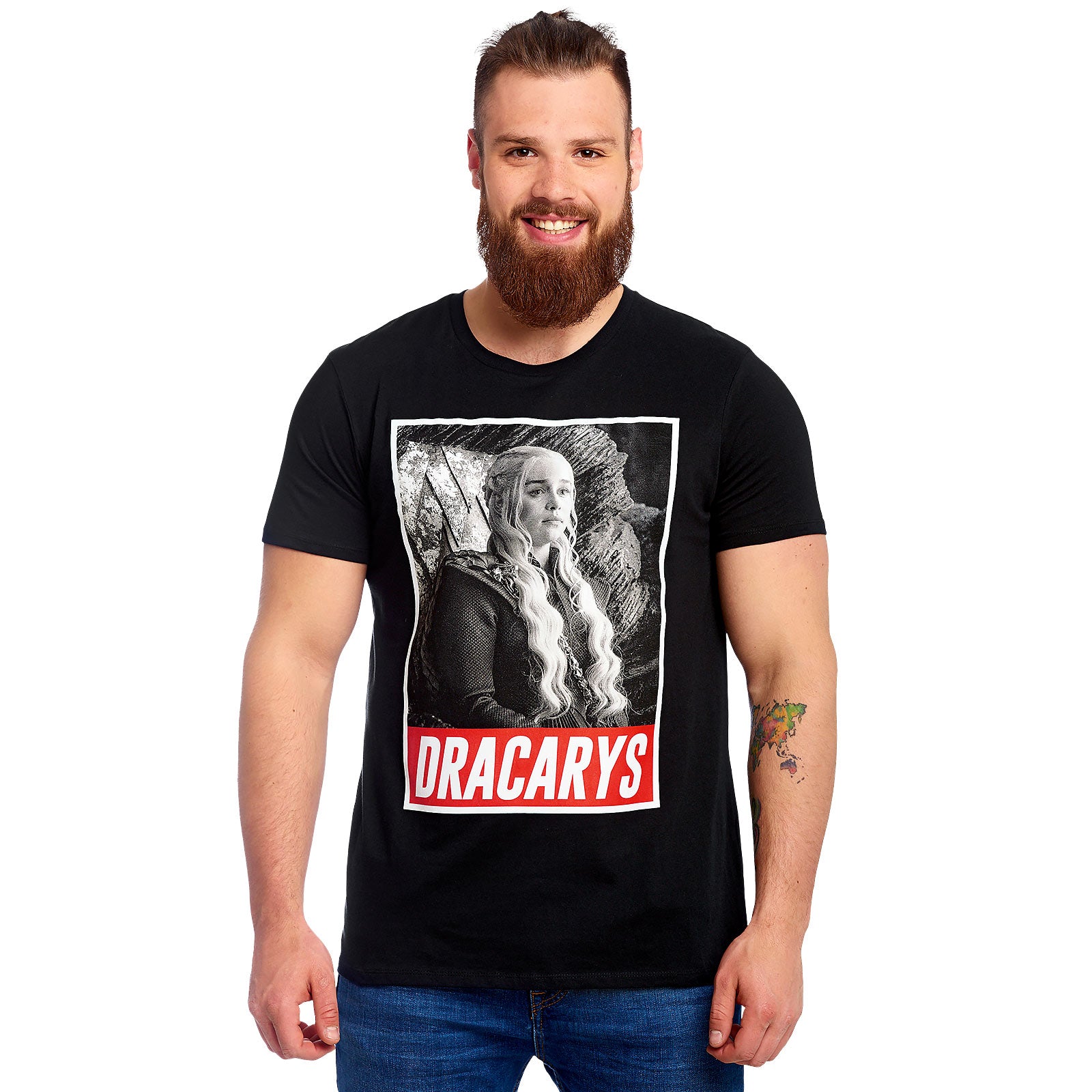 Image produit Game of Thrones - T-Shirt Daenerys Dracarys noir