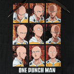 Image produit One Punch Man - Emotions de Saitama Hoodie gris