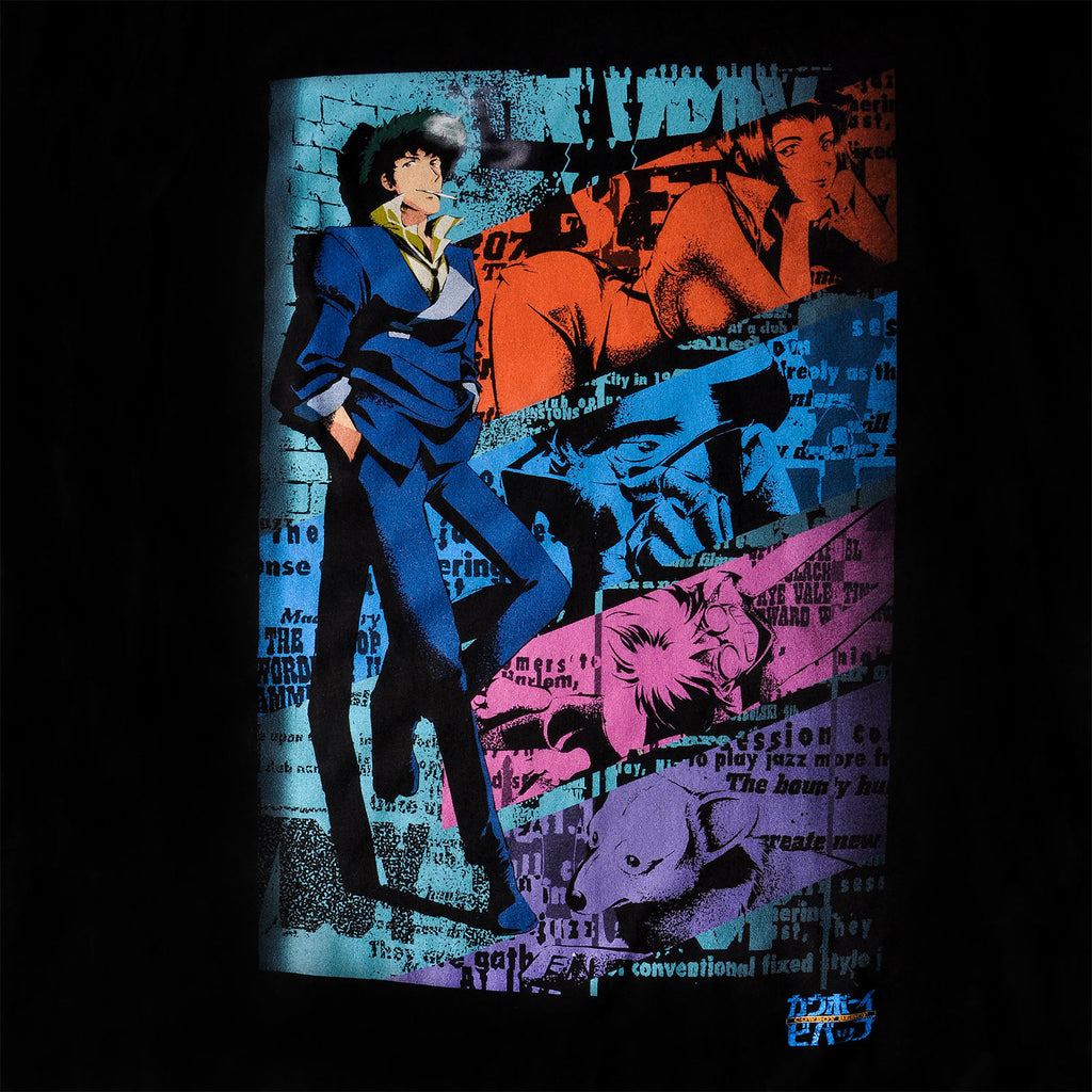 Image produit Cowboy Bebop - T-shirt Spike Spiegel noir