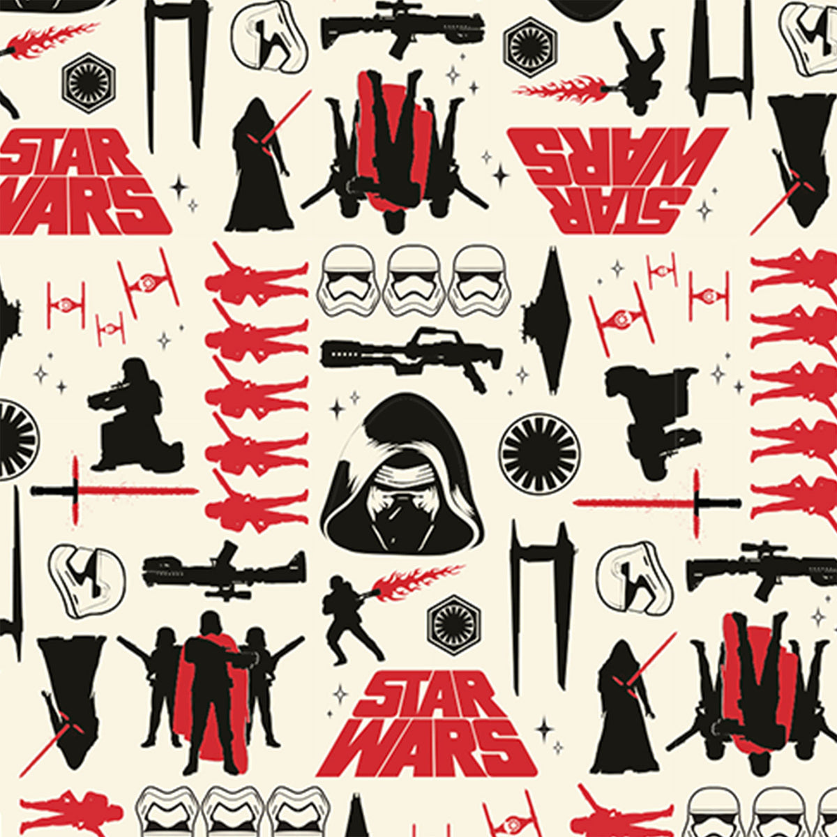 Image produit Star Wars - Papier cadeau First Order