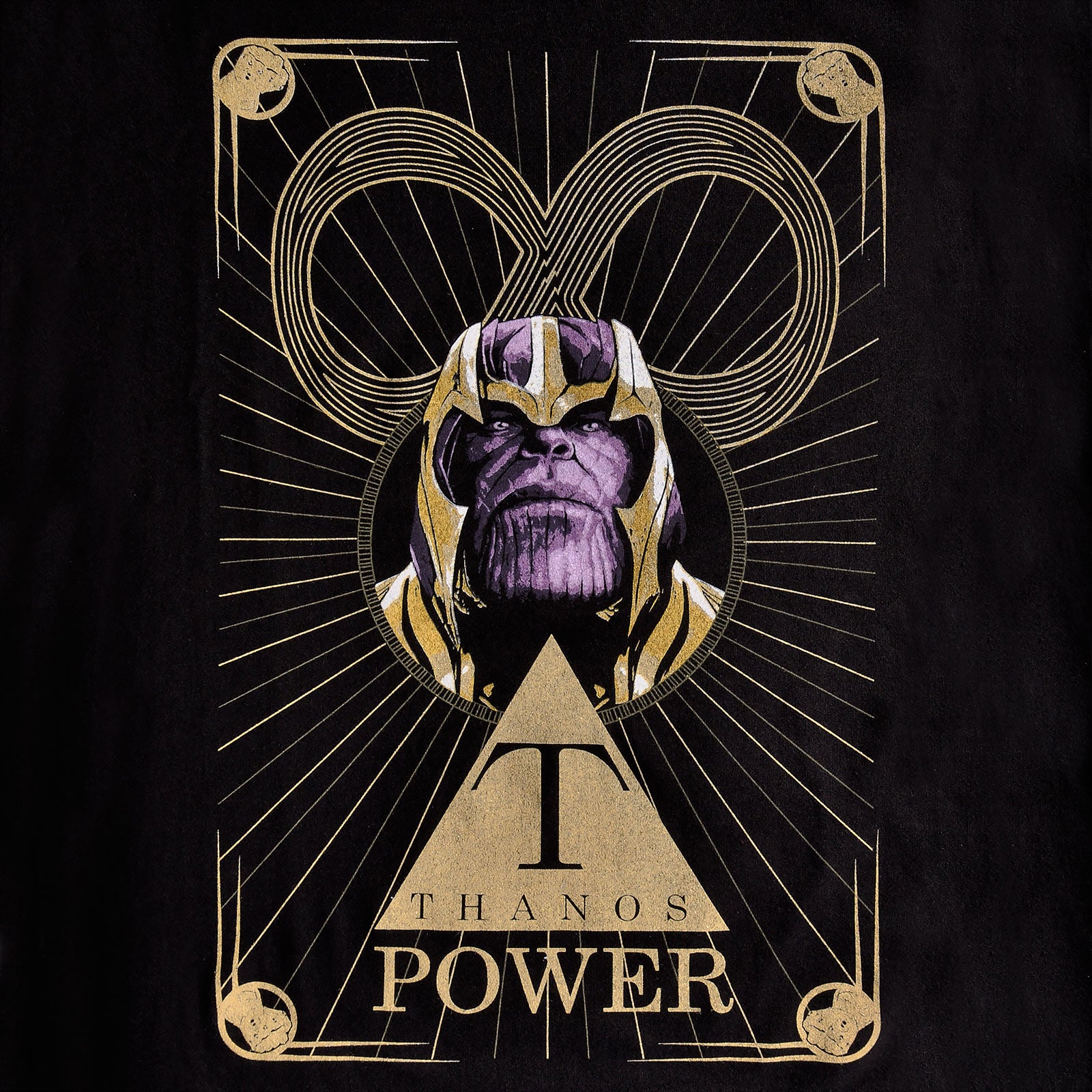 Productafbeelding Avengers - Thanos Power T-Shirt zwart