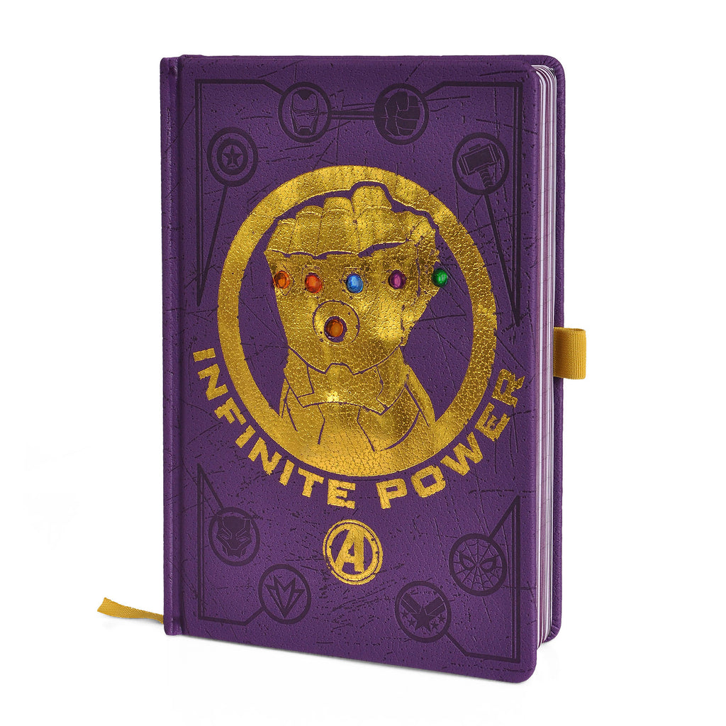 Image produit Avengers - Carnet Premium Gant de l'Infini A5 avec Effet Lumineux