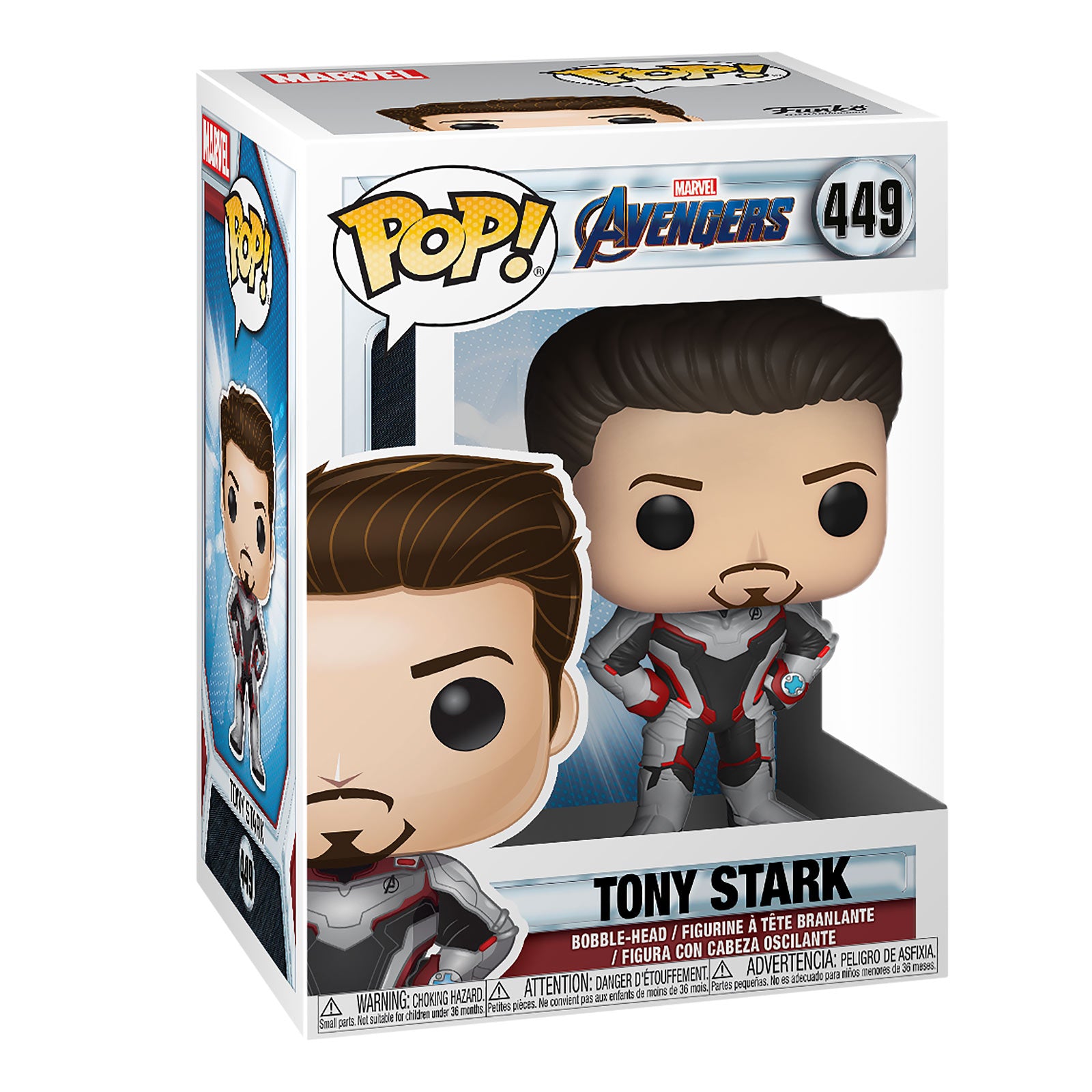 Produktbild Avengers - Tony Stark Endgame Funko Pop Wackelkopf-Figur