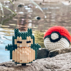 Productafbeelding Pokemon - Snorlax nanoblock Mini Bouwfiguur