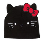 Image produit Bonnet Hello Kitty avec oreilles et noeud