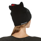 Image produit Bonnet Hello Kitty avec oreilles et noeud