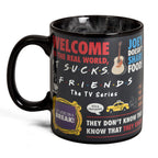 Productafbeelding Friends - Quotes & Symbols Thermo-effect Beker