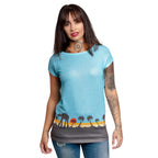 Productafbeelding Star Wars - Scarif Dames T-shirt Blauw