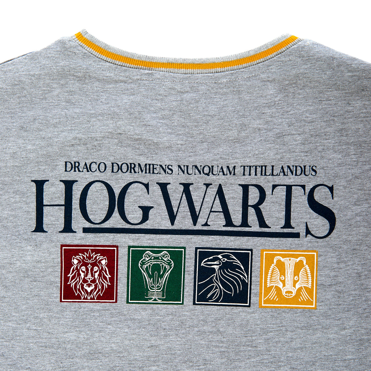 Productafbeelding Harry Potter - Hogwarts Crop Top Dames Grijs