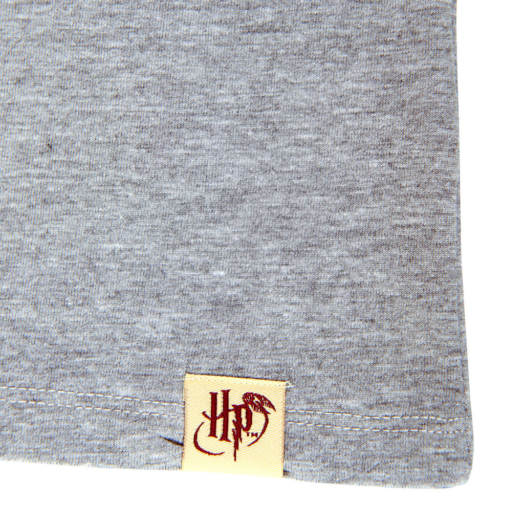 Productafbeelding Harry Potter - Hogwarts Crop Top Dames Grijs