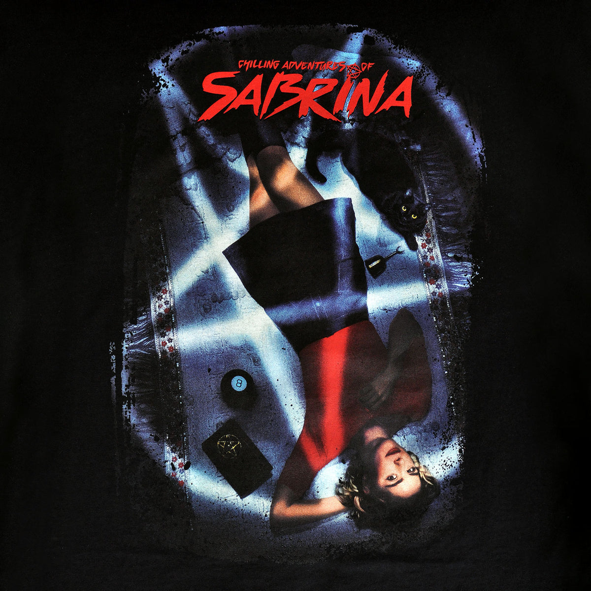 Image produit Chilling Adventures of Sabrina - T-shirt Poster Femme noir
