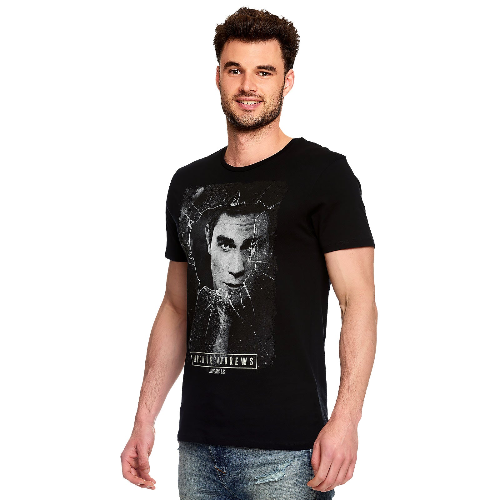 Productafbeelding Riverdale - Archie Andrews Broken Glass T-shirt zwart