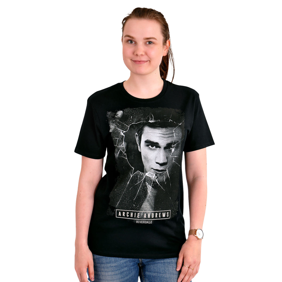 Productafbeelding Riverdale - Archie Andrews Broken Glass T-shirt zwart
