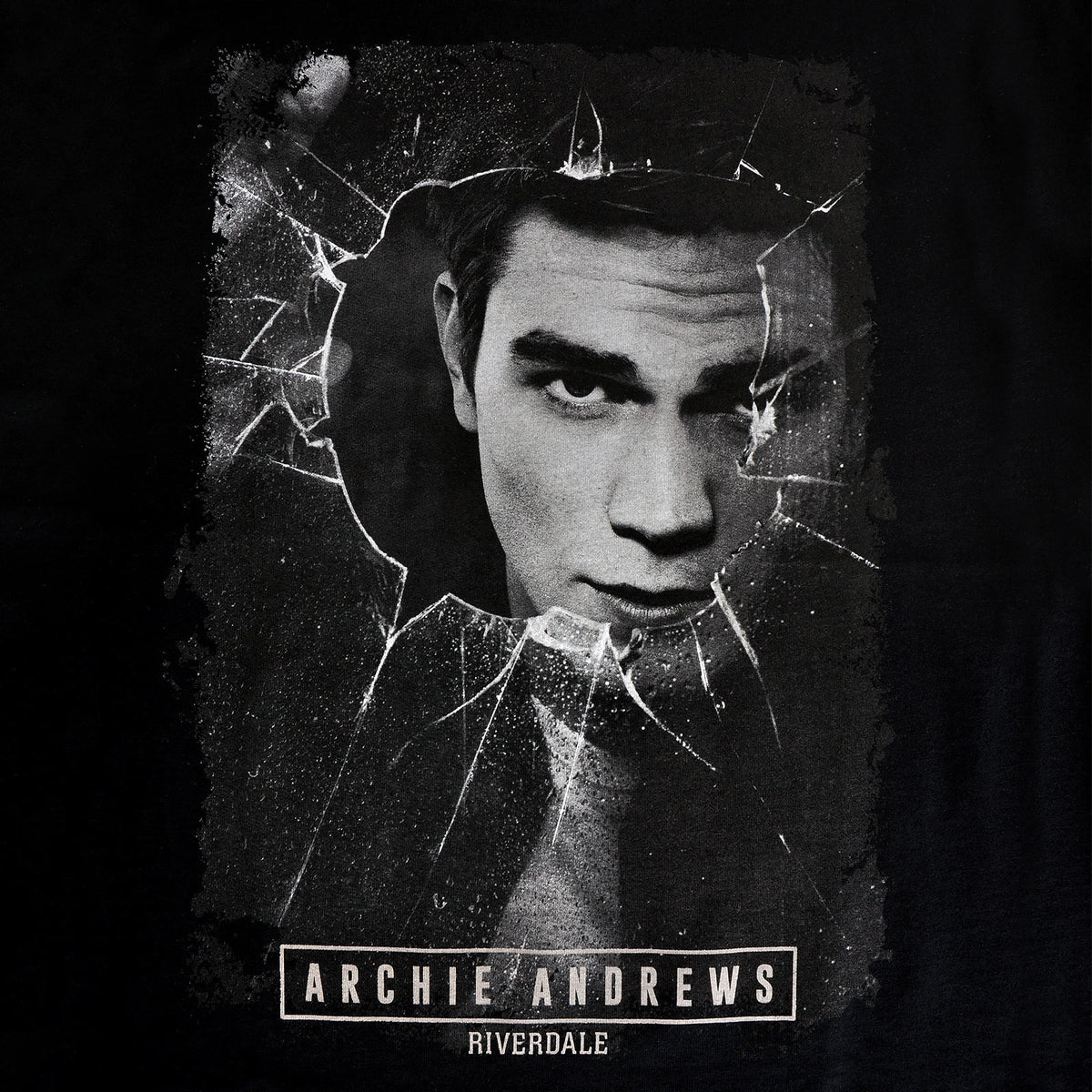 Productafbeelding Riverdale - Archie Andrews Broken Glass T-shirt zwart