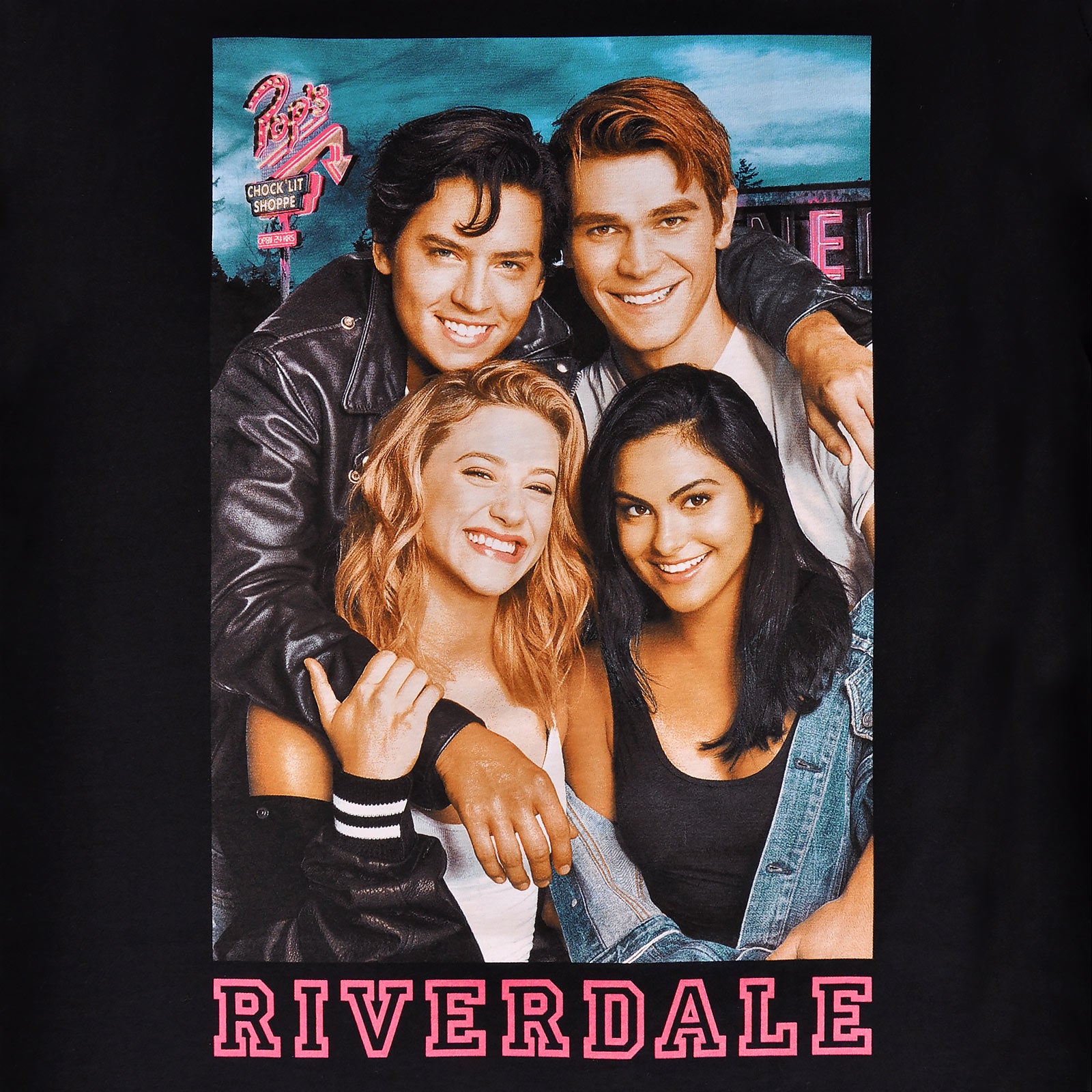 Productafbeelding Riverdale - Bughead & Varchie T-Shirt zwart