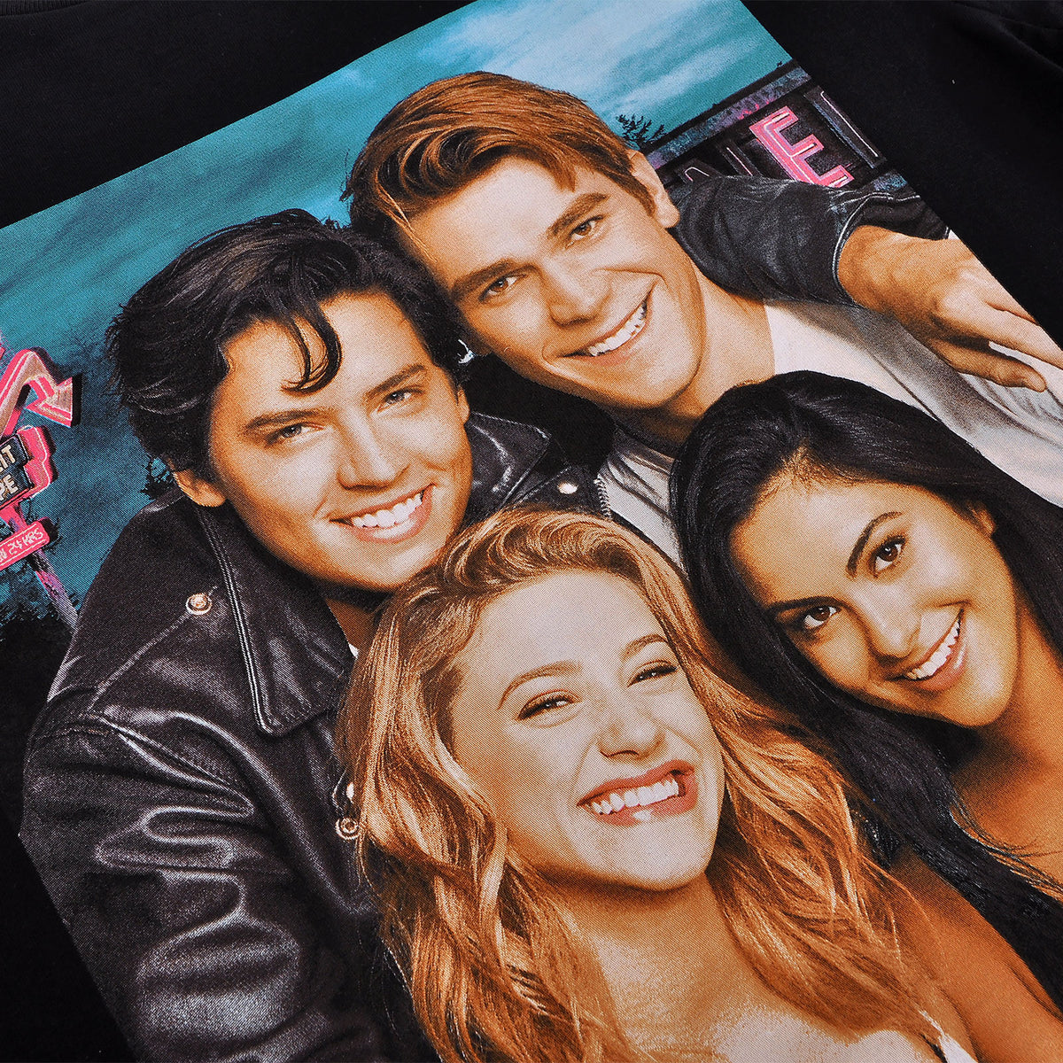 Productafbeelding Riverdale - Bughead & Varchie T-Shirt zwart