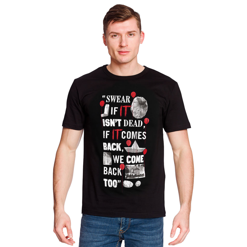Productafbeelding Stephen King's IT - Bloedeed T-shirt zwart
