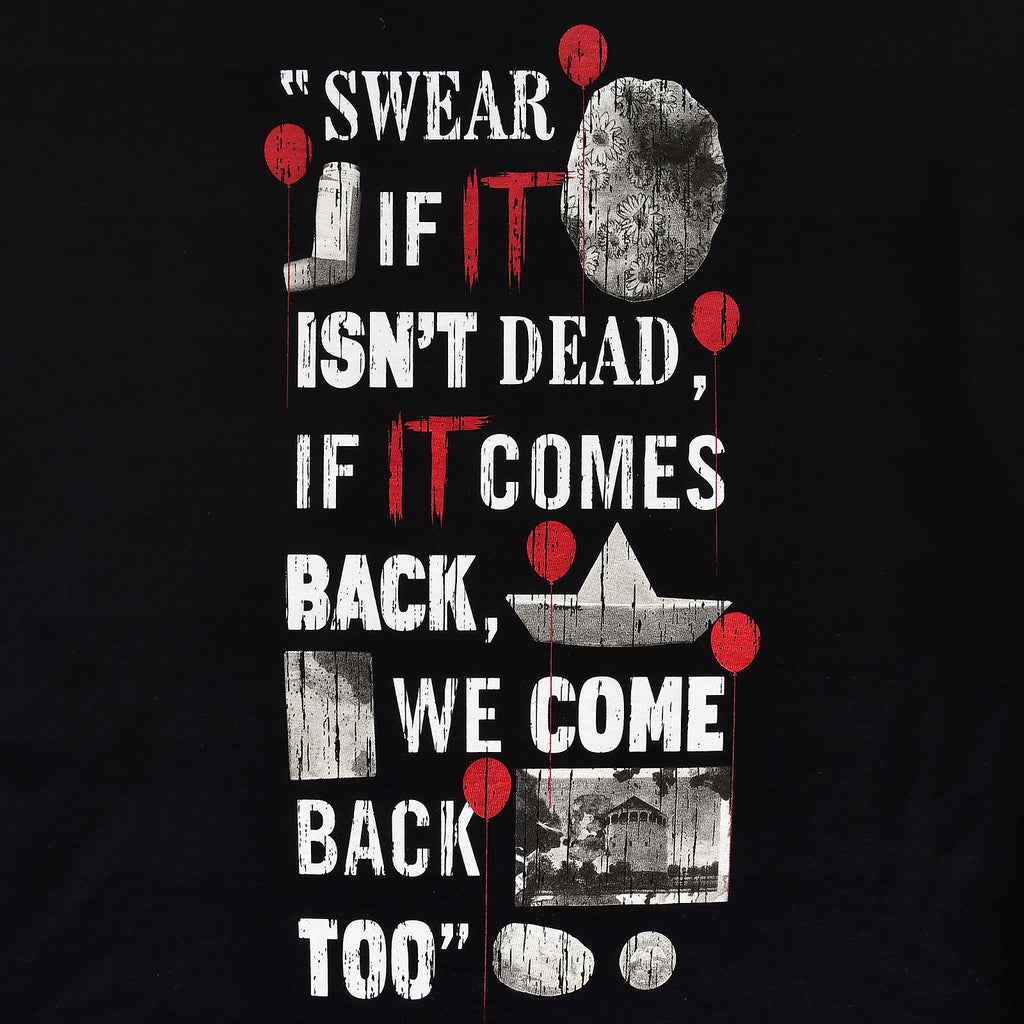 Productafbeelding Stephen King's IT - Bloedeed T-shirt zwart