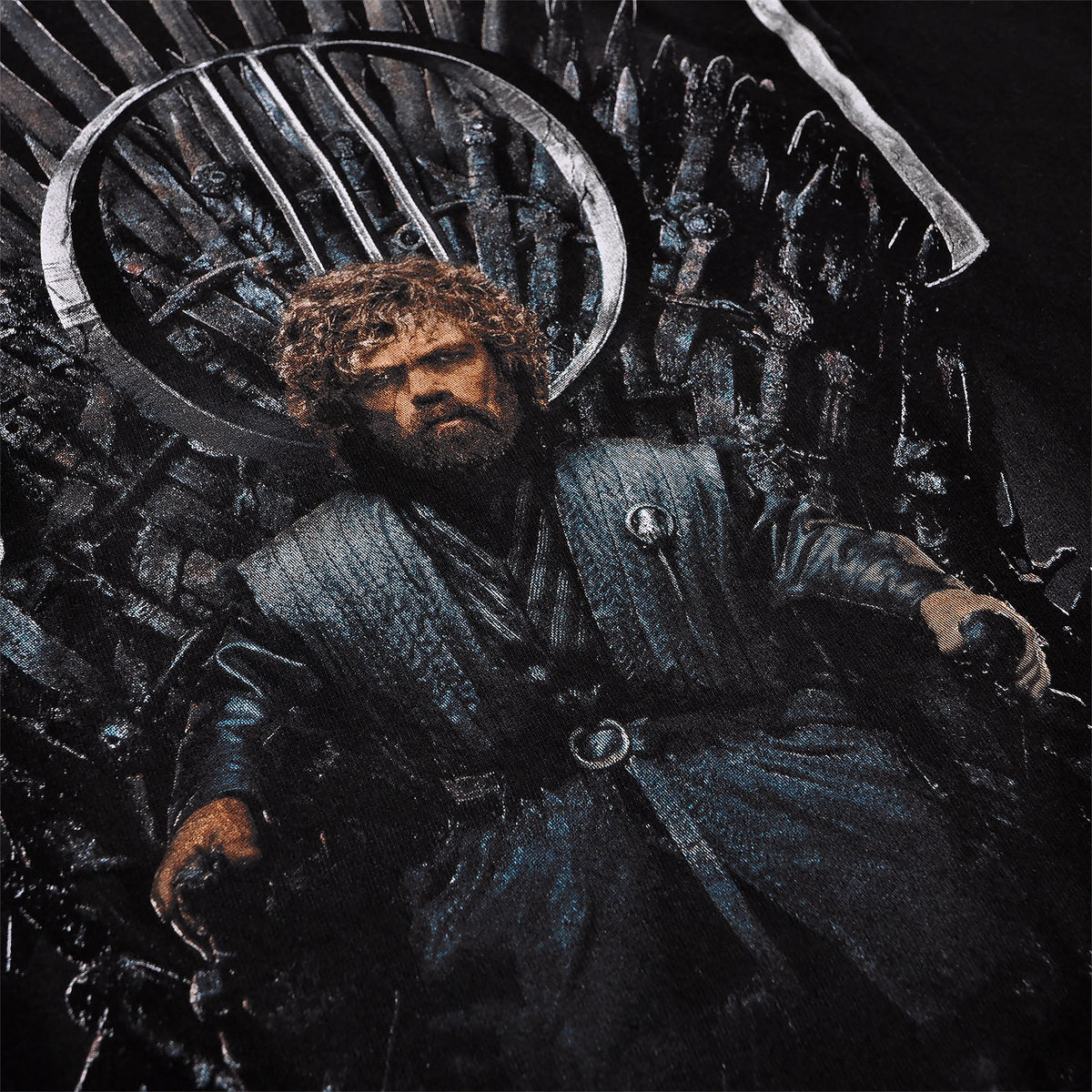 Productafbeelding Game of Thrones - Tyrion Voor De Troon T-shirt zwart